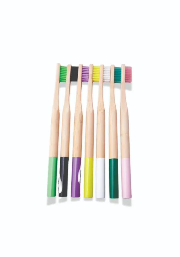 Cepillo dental para adulto mango redondo